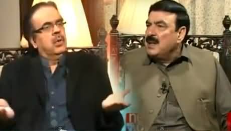 Live With Dr. Shahid Masood (Sheikh Rasheed Exclusive Interview) – 8th February 2015