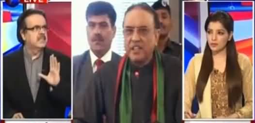 Live With Dr Shahid Masood (Why Zardari Took Back His Statement) – 25th February 2016