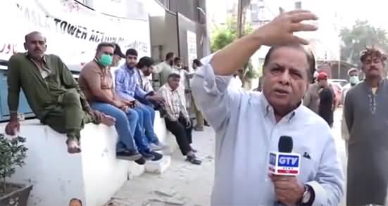Live With Mujahid (Nasla Tower Residents Protest) - 26th October 2021
