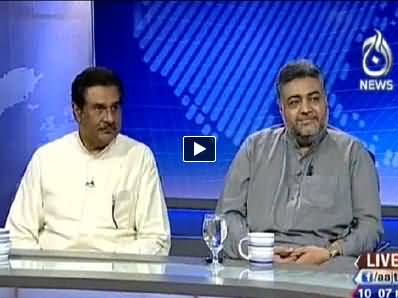 Live with Talat (Imran Khan's Threat to PMLN Govt) – 27th June 2014