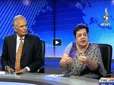 Live with Talat (Is PTI Determined to Its Long March) - 21st July 2014