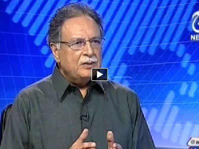 Live with Talat (Pervez Rasheed Exclusive Interview) - 28th June 2014