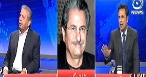 Live With Talat (Why Pervez Khattak Met Nawaz Sharif?) - 5th November 2014