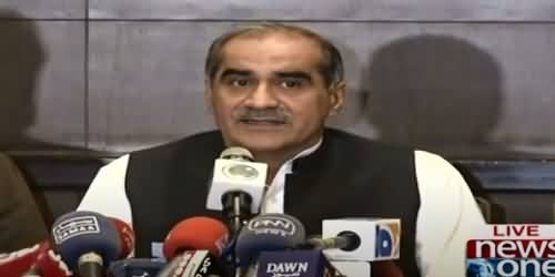 Local Body Elections, Lahore Police Has Been Instructed to Arrest Our Political Activists - Khawaja Saad Rafique