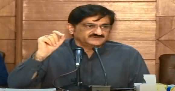 Lockdown Is Applied And Will Remain, Which Shops Will Be Opened? Listen CM Sindh Murad Ali Shah
