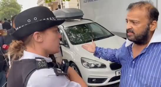 London Police Interviews Cab Driver Nadeem After The Brawl Outside Nawaz Sharif's Residence
