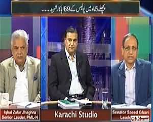 Maazrat Ke Saath (5 Maah Mein 89 Police Waley Shaheed) – 15th February 2014