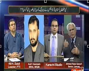 Maazrat Ke Saath (6 MQM Workers Missing in 48 Hours) - 15th April 2014