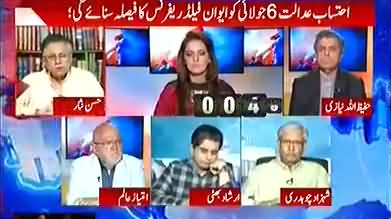 Main Is mehfooz faisalay main Sharif khadan ko ghair mehfooz dekh raha hon - Hassan Nisar