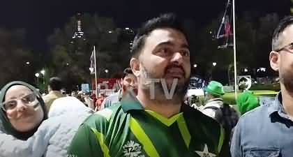 Main Ne Aaj Pakistan Zindabad Ke Boht Naray Lagaye Hain - Indian wife supported Pakistani cricket team