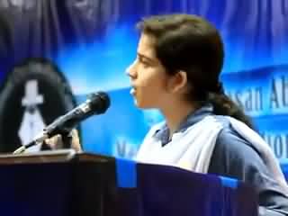 Main To Adakar Hoon, Main Kyun Parhon - Brilliant Speech By A Student Girl