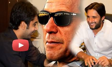 Maine Aksar Khawabon Mein Imran Khan Ko Apney Sath Dekha Hai - Shahid Afridi
