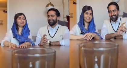 Malala Yousafzai enjoying and playing an interesting game with her Husband