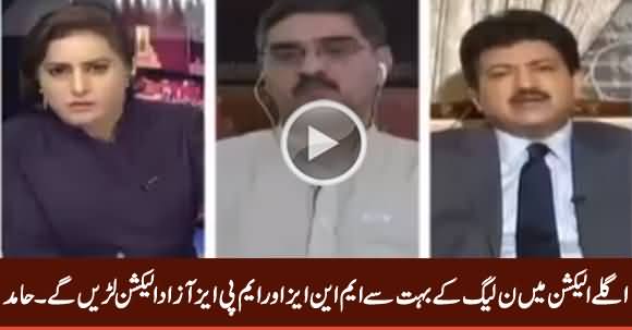 Many Sitting MNAs of PMLN Will Contest Next Election As Independent - Hamid Mir