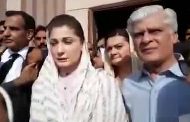 Mariam Nawaz Defending the Lawers for their strife in court