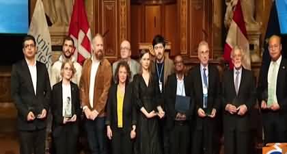 Martyered Palestinian journalist Mariam Abu Daqqa honored with 2025 press freedom hero award