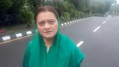 Maryam Aurangzeb reaction after Talal Chaudhry´s Disqualification