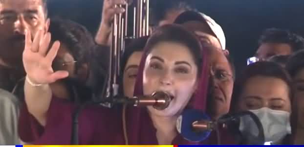 Maryam Nawaz Blasting Speech at PDM Jalsa In Faisalabad - 16th October 2021