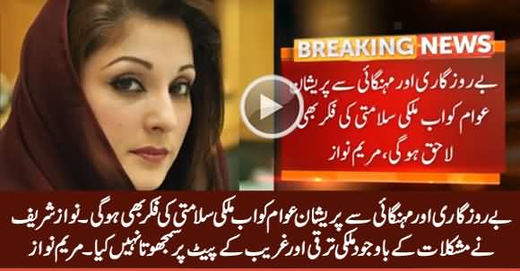 Maryam Nawaz Criticizing Imran Khan on Reducing Defence Budget