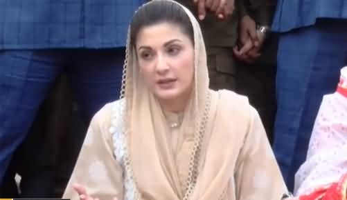 Maryam Nawaz Complete Press Conference While Sitting in Baloch Students Camp