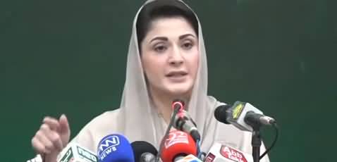 Maryam Nawaz's aggressive press conference against Imran Khan