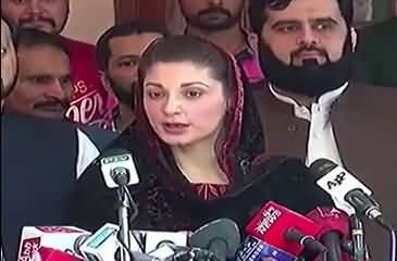 Maryam Nawaz's complete media talk - 23rd October 2017