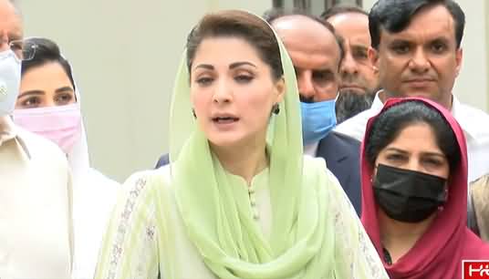 Maryam Nawaz's Complete Media Talk, Bashes NAB And PTI Govt - 15th March 2021