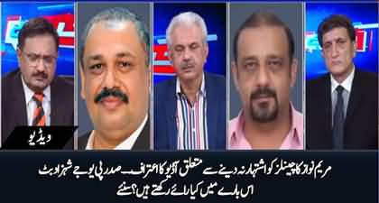 Maryam Nawaz's confession of leaked audio, views of PUJ's President Shahzad Butt