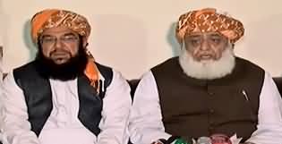 Maulana Fazal ur Rehman Announces Date For Azadi March, Complete Press Conference