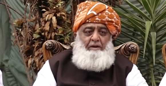 Maulana Fazal-ur-Rehman Press Conference On Current Political Scenario