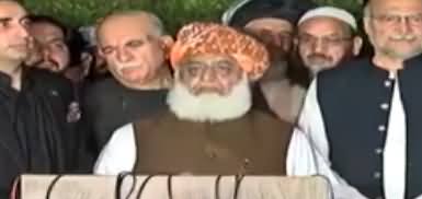 Maulana Fazlur Rehman Complete Press Conference In Response to DG ISPR Statement