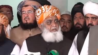 Maulana Fazlur Rehman's Aggressive Press Conference Against Chief Justice