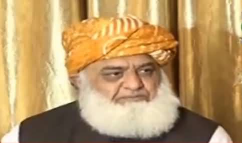 Maulana Fazul ur Rehman decides not to contest elections from NA 35