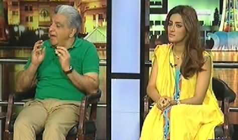 Mazaaq Raat (Actress Mathira and Yousaf Salahuddin) – 7th April 2014