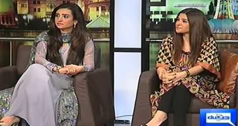 Mazaaq Raat (Bushra Butt & Ayesha Omar) – 29th October 2014