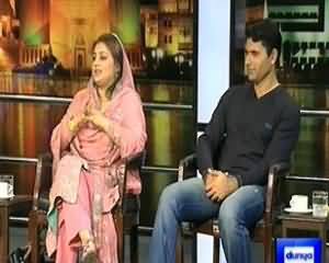 Mazaaq Raat (Cricketer Abdul Razaq and Uzma Bukhari of PMLN) – 22nd January 2014