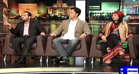 Mazaaq Raat (Filmstar Haider Sultan, Khawaja Imran Nazir & Horia) –8th April 2015