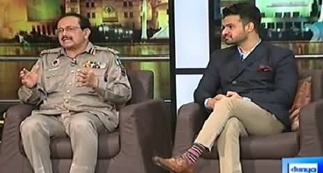 Mazaaq Raat (IG Motorway Zulfiqar Cheema & Junaid Younas) – 5th November 2014