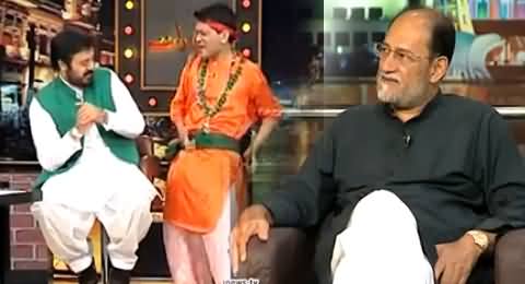 Mazaaq Raat Mein Jugaton Ke Saath PMLN Ke Sheikh Rohail Asghar Ki Dhulai