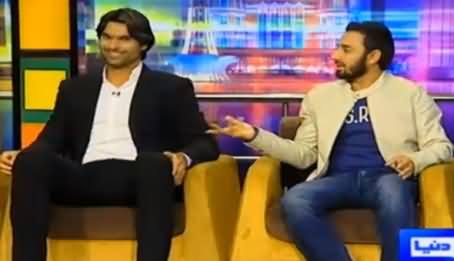 Mazaaq Raat (Muhammad Irfan & Saeed Ajmal) – 11th January 2016