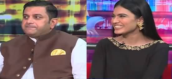 Mazaaq Raat (PTI MPA Malik Umar Farooq & Model Dr. Iqra kanwal) - 7th September 2021