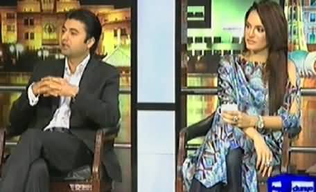 Mazaaq Raat (PTI Murad Saeed and Nadia Khan) – 16th April 2014