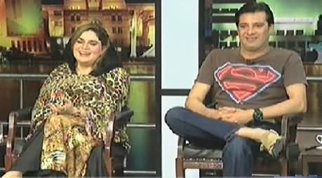 Mazaaq Raat (Samina Khawar Hayat and Moammar Rana) – 17th June 2014