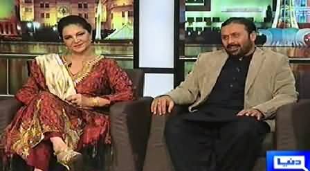 Mazaaq Raat (Tahira Syed and Ali Sher Gorchani) – 12th January 2015