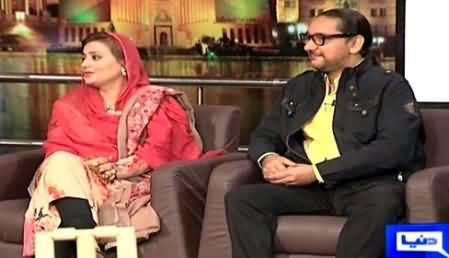 Mazaaq Raat (Uzma Bukhari & Amir Ghulam Ali Khan) – 24th February 2015