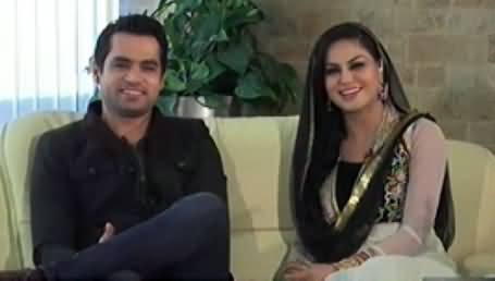 Mazaaq Raat (Veena Malik and Her Husband Asad Bashir) – 15th January 2014