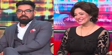 Mazaaq Raat (Yasir Hussain and Sarah Gandapur) - 26th January 2022