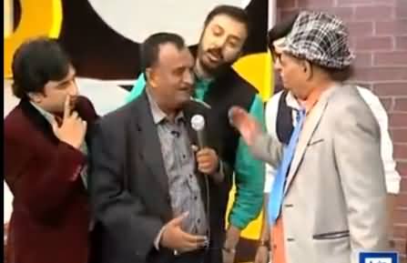 Mazaaqraat Team Teasing Chand Nawab During His Funny Reporting