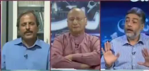 Mazhar Abbas Gets Hyper on Samsam Bukhari For Calling Him PMLN's Representative