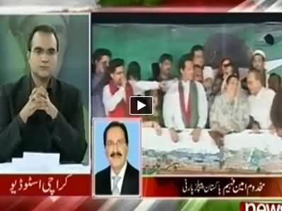 Mazrat Ke Saath (How Govt will End PTI & PAT Dharna) – 11th September 2014